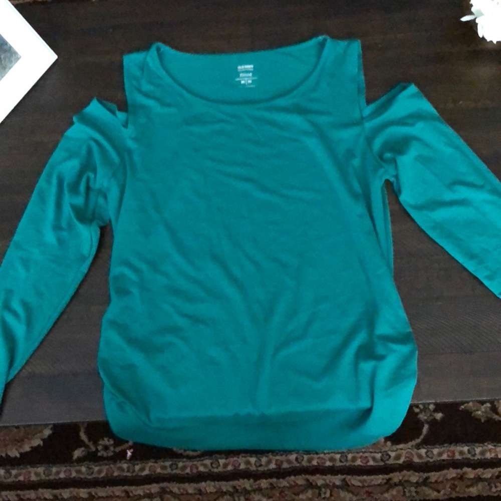 Maternity Cold Shoulder Top